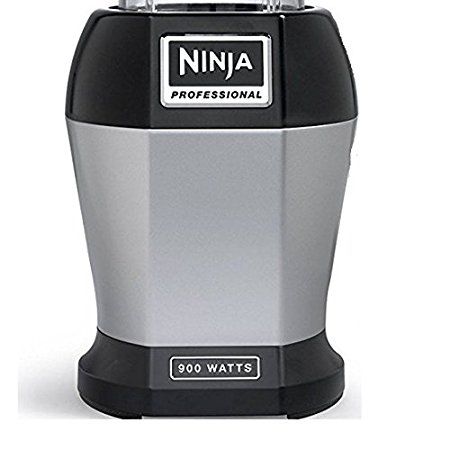 Original Nutri Ninja BL450 Professional Compact Main Motor Base 900W (Silver & Black)