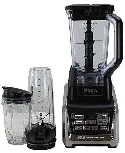 Nutri Ninja Two HP Blender Duo with Auto-iQ | BL642 (Certified Refurbished)