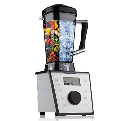 High Performance Blender with 70 Ounce Large Capacity Jar 2HP 1500W High Speed Motor,Smoothie Blender BPA-Free Tritan Jar LCD Display Stainless Steel Blades Professional Blender Silver and Black