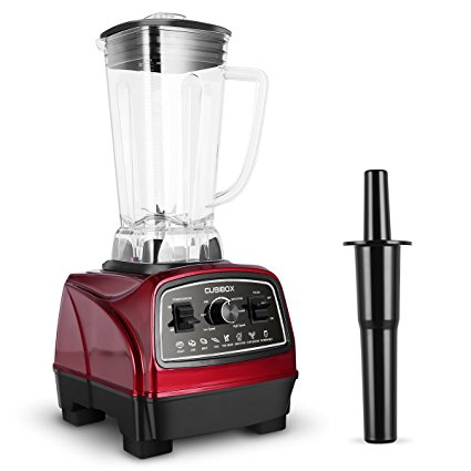 Professional Blender, CUSIBOX High-Speed(32,000rpms)Electric Powerful Blending Processor Commercial Blender with 8 Stainless Steel Blades and BPA-Free Pitcher for Ice Fruits Vegetables Smoothies