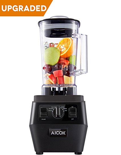 Smoothie Blender AICOK 1400W Professional High Speed Mixer 30,000RPM, with 70oz BPA-Free Tritan Pitcher, Full-Automatic Kitchen System for Ice Crushing (Upgraded)