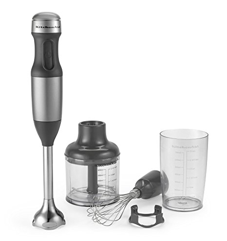 KitchenAid (CERTIFIED REFURBISHED) RKHB2351CU 3-Speed Hand Blender - Contour Silver