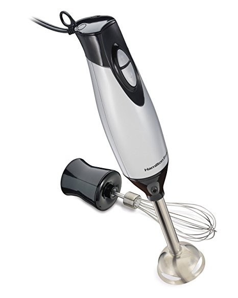 Hamilton Beach 59762 2-Speed Hand Blender, Metallic