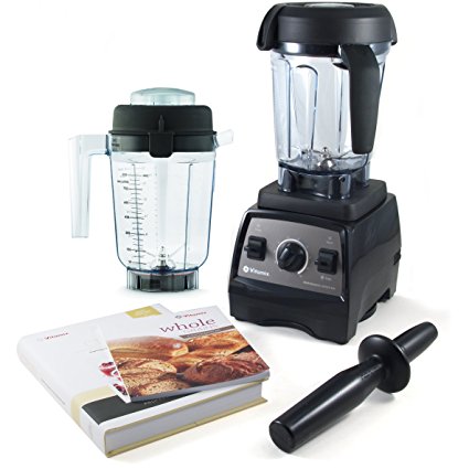 Vitamix Professional Series 300 Onyx Blender With Wet Container, Dry Grains Container, and 2 Cookbooks