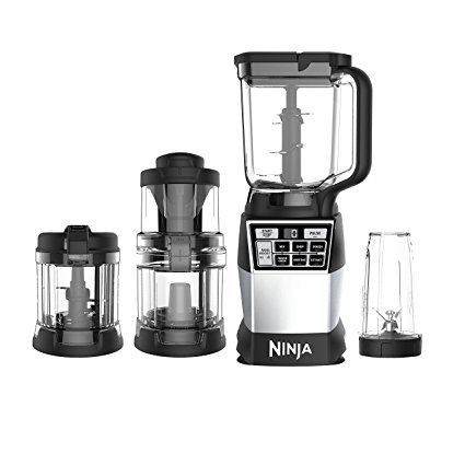 Ninja 4-in-1 Kitchen System, Blending, Processing & Spiralizing (AMZ012BL)