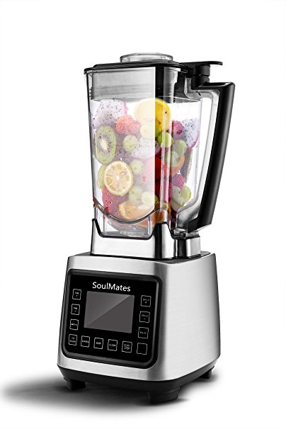 Professional and Commercial Smoothie Blender -70-Ounce BPA-Free Cup - 8 Speeds - Heavy Duty Food Processor for Ice, Soup, Mincemeat, Nut Butter Etc