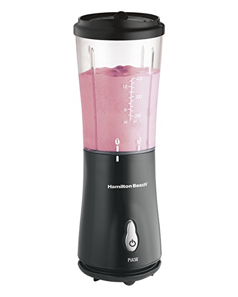 Hamilton Beach 51101B Personal Blender with Travel Lid, Black