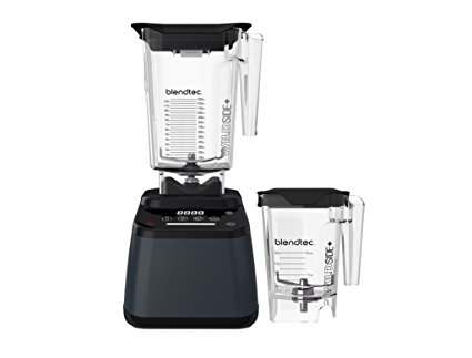 Blendtec D625A2814A1A-AMAZON Designer Bundle with Wild-Side and Jar and Mini Wild-Side Jar, Slate Grey